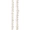 12 Pack: White Pearl Rondelle Beads, 8mm by Bead Landing™